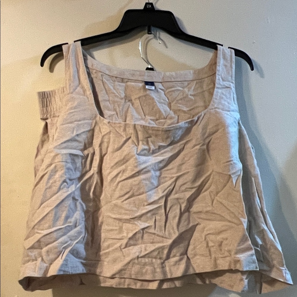 Old Navy Light Beige top and shorts